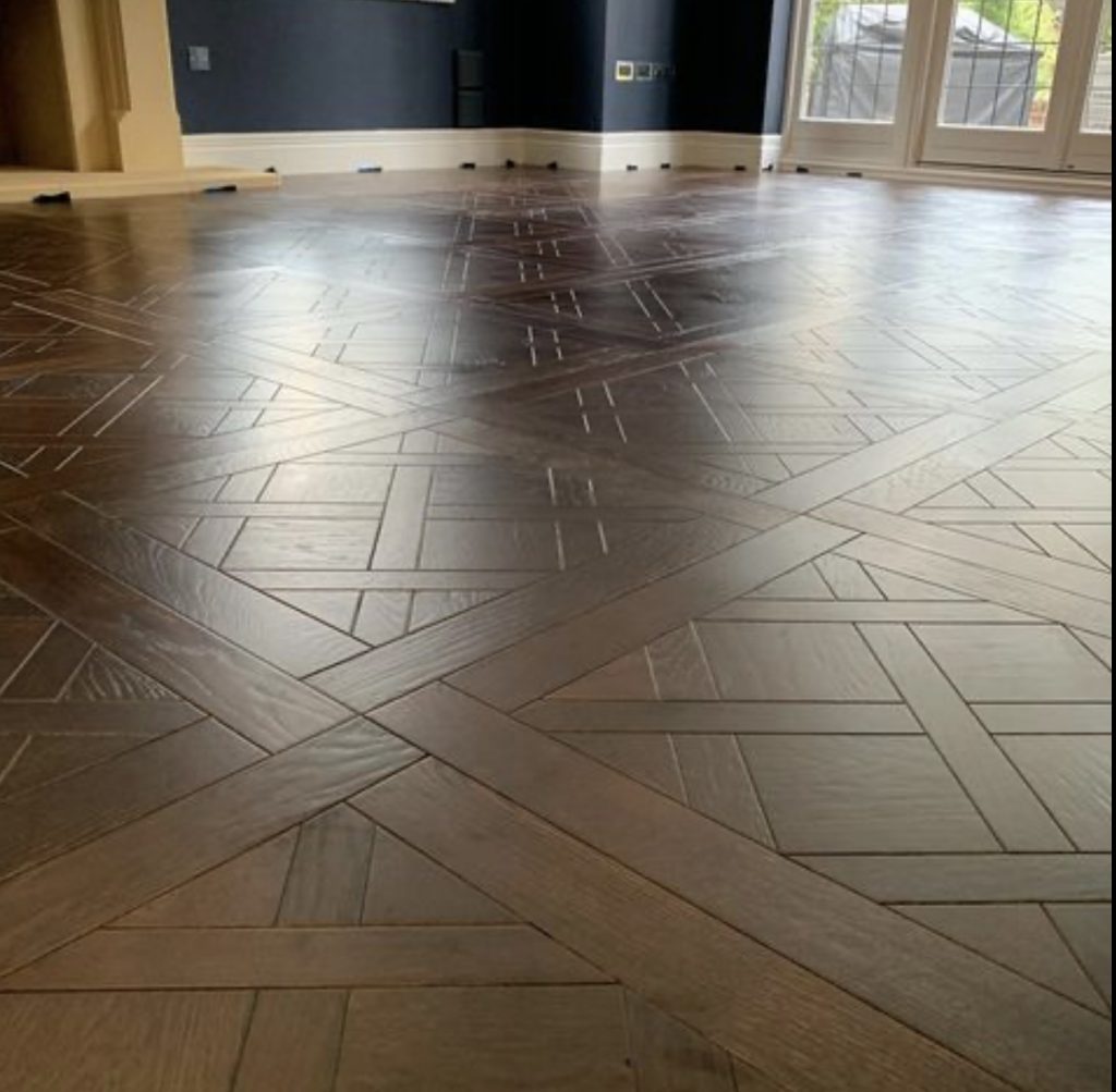 Versailles oak wood parquet flooring